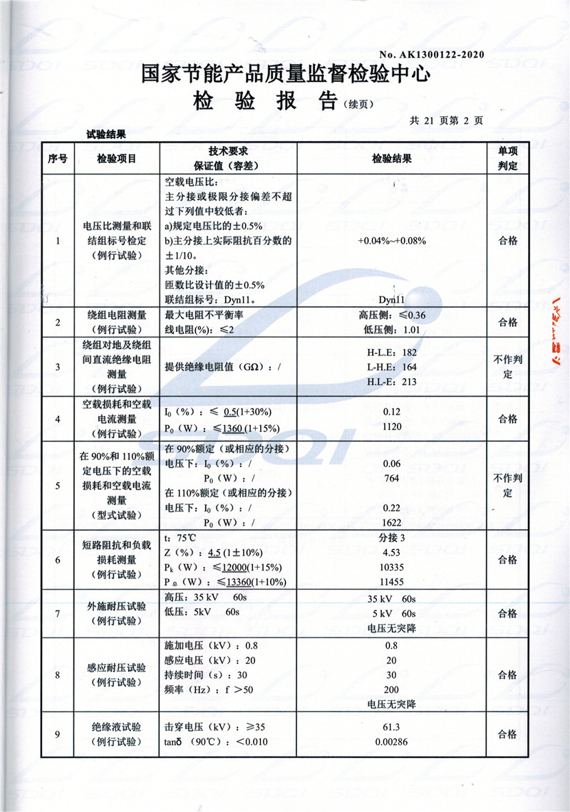 高低压试验报告-S11-1250融水融水融水油浸式变压器-2.jpg